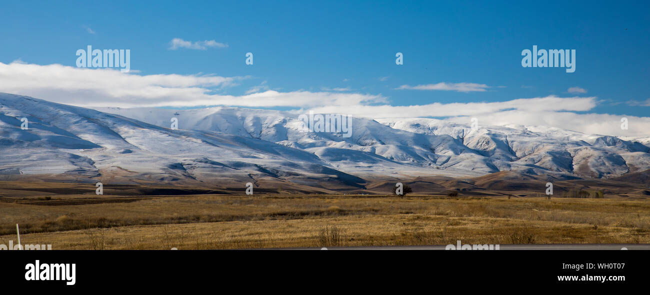 Wonderful Top view panorama Mountain Landscape, Stock Photo