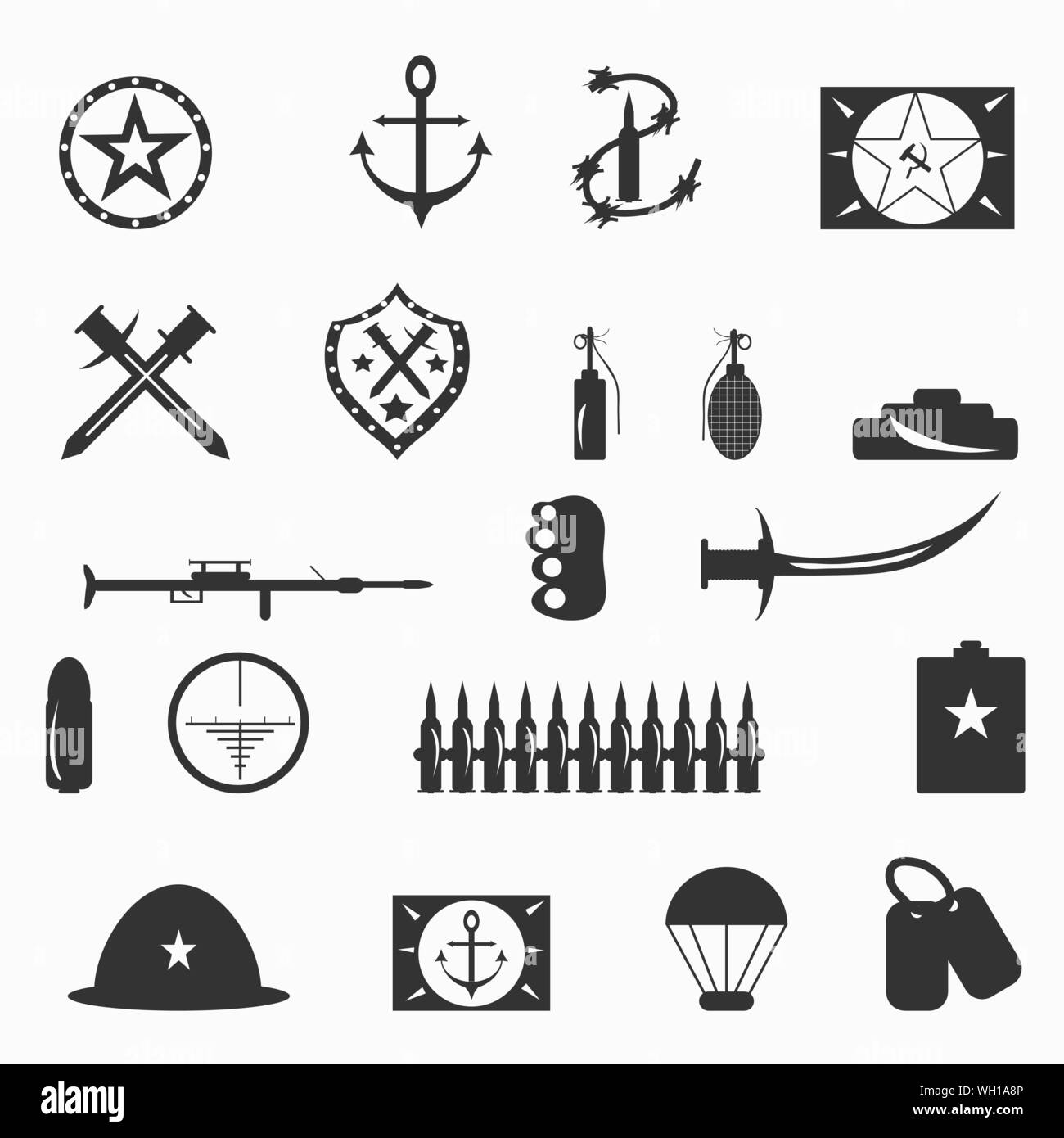 military graphics and symbols