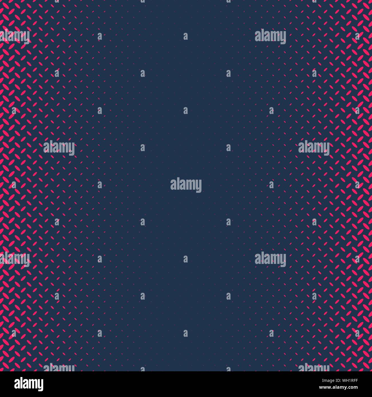 Color halftone ellipse pattern background - abstract geometrical vector ...