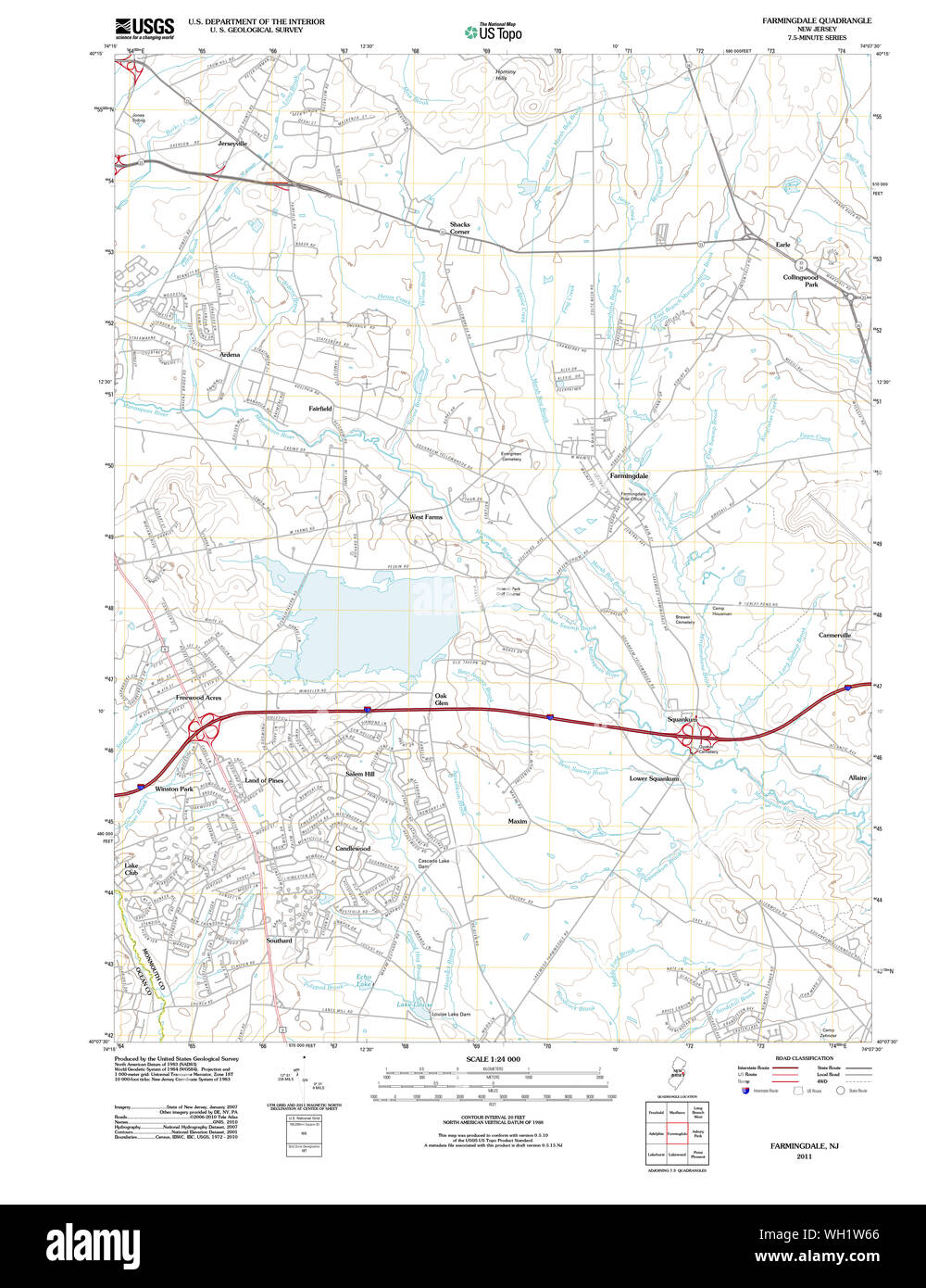 Farmingdale map hires stock photography and images Alamy