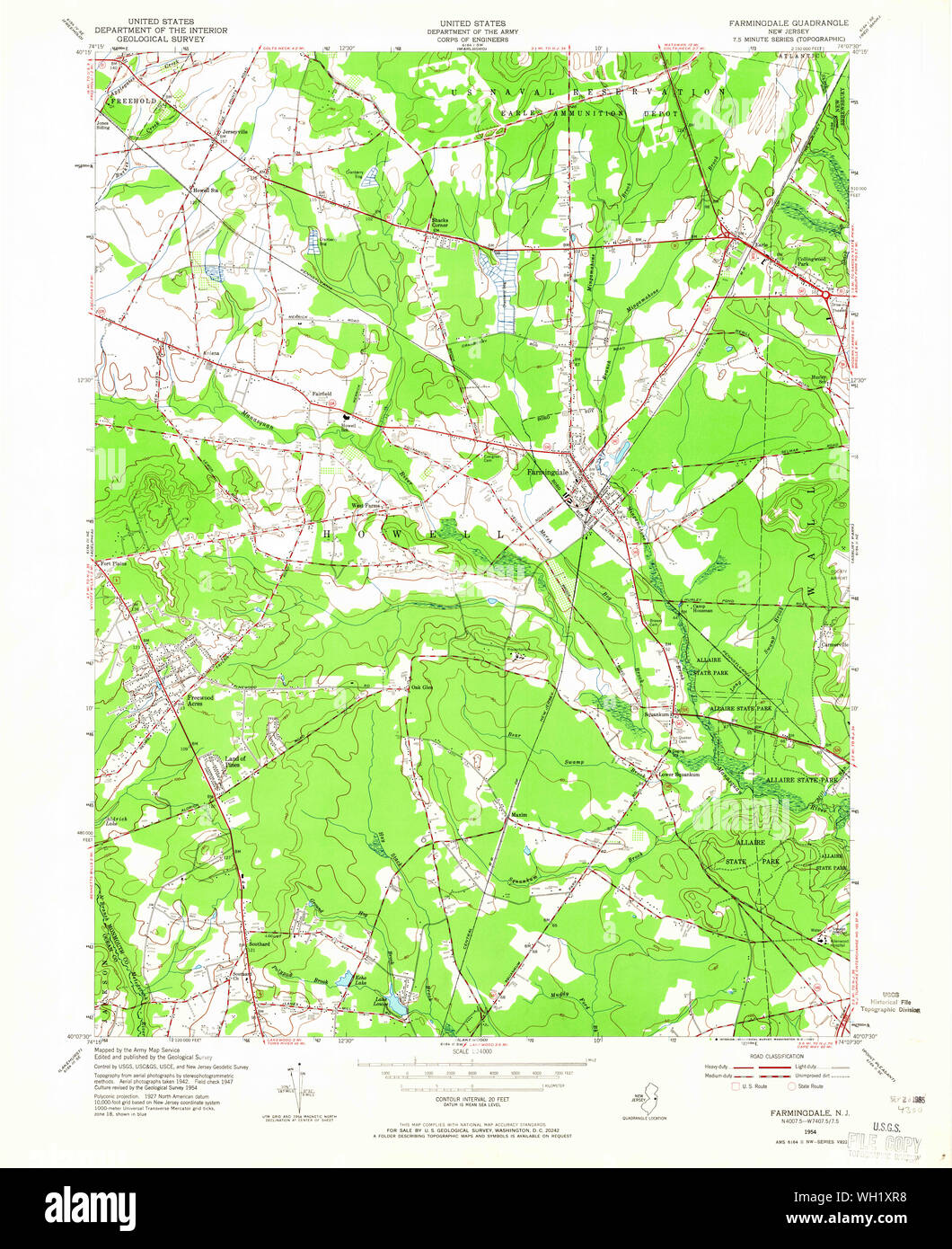 Farmingdale map hires stock photography and images Alamy