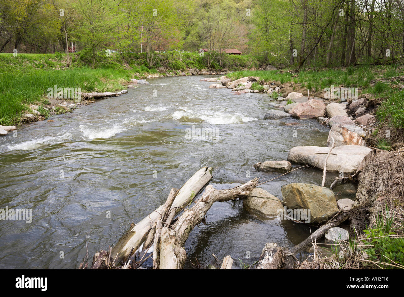 Seven Mile Creek County Park, Minnesota Stock Photo Alamy