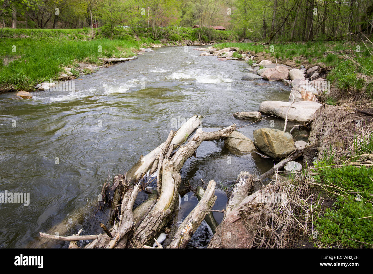Seven Mile Creek County Park, Minnesota Stock Photo Alamy