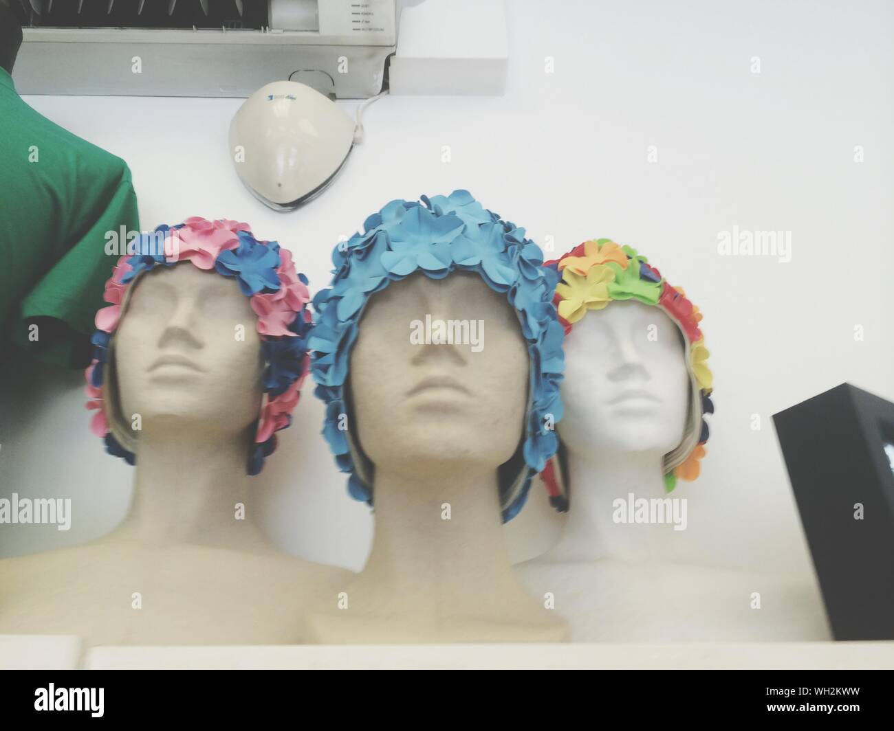 Floral swimming cap hires stock photography and images Alamy