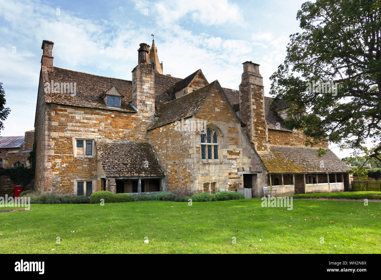 Lyddington Bede House, a medieval rural place, Lyddington