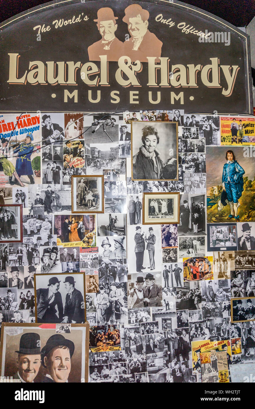 Laurel And Hardy Museum, The Roxy, Brogden Street, Ulverston, Cumbria ...