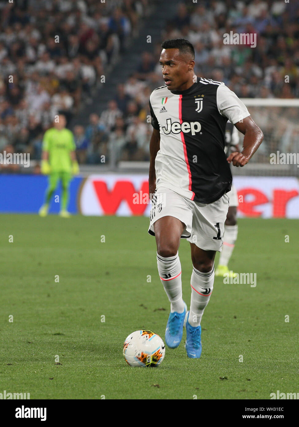 ALEX SANDRO during Juventus Vs Napoli, Torino, Italy, 31 Aug 2019, Football Italian Soccer Serie A Men Championship Stock Photo