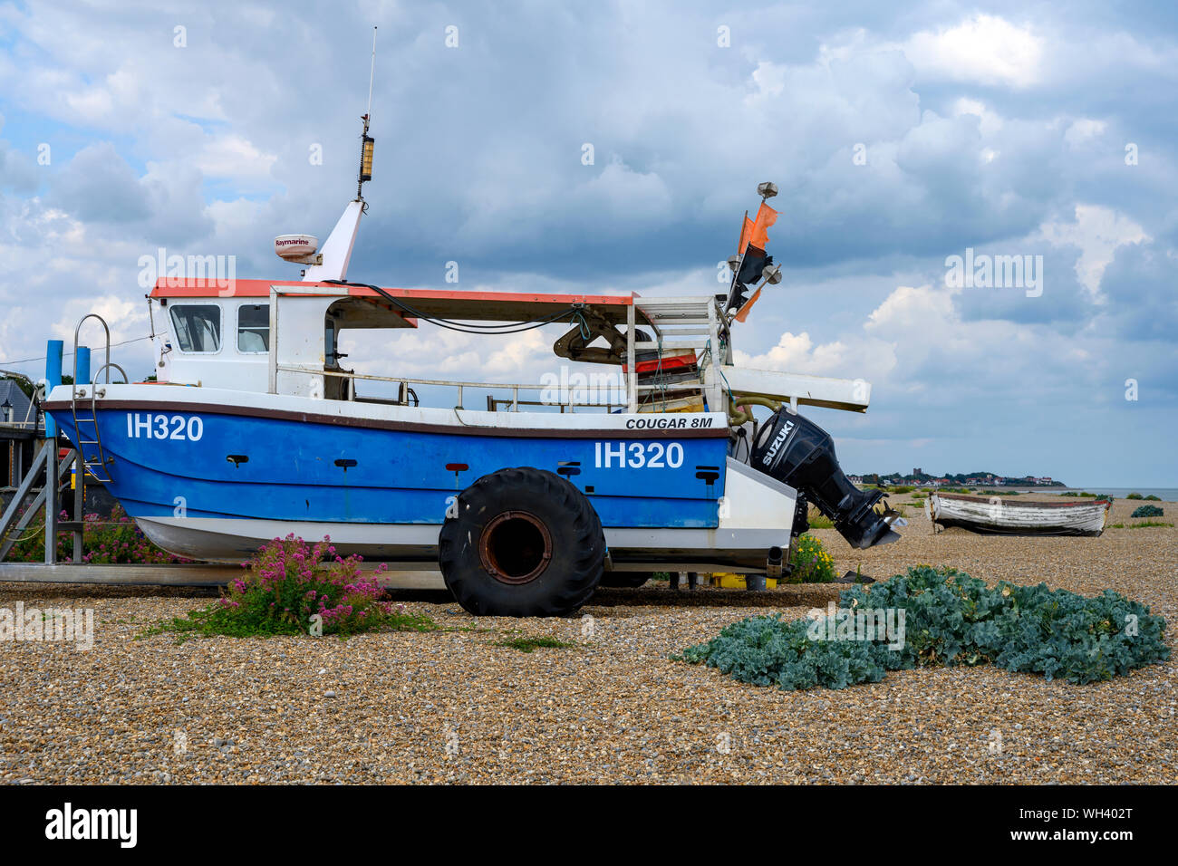 Fishing industry, Aldeburgh, Suffolk, UK. Stock Photo
