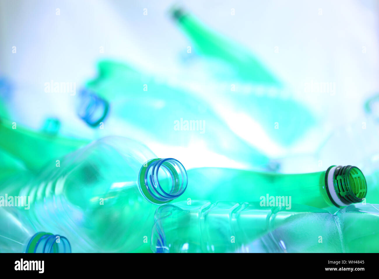 Bouteilles en plastique Stock Photo