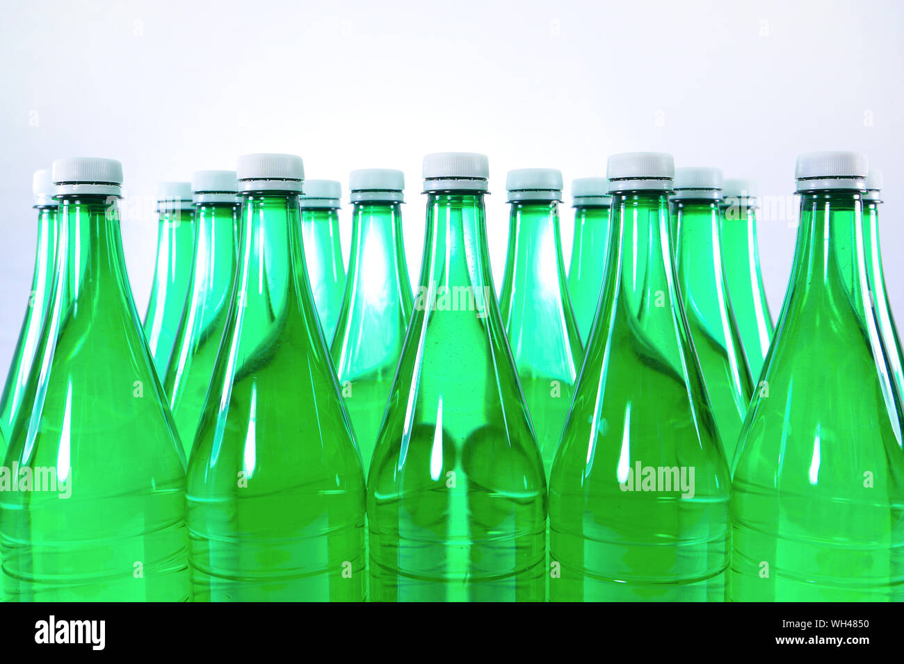 Bouteilles en plastique Stock Photo