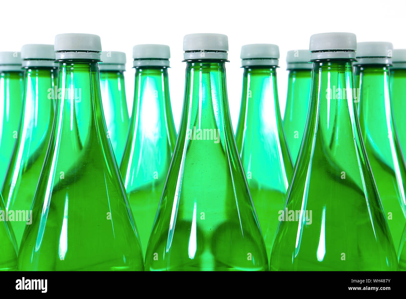 Bouteilles en plastique Stock Photo