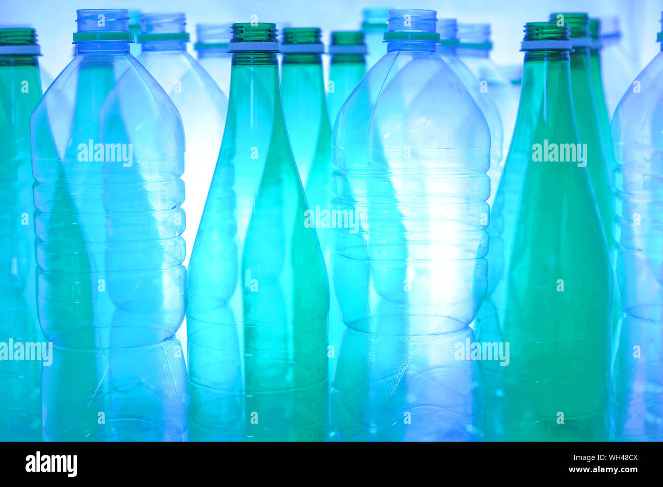 Bouteilles en plastique Stock Photo