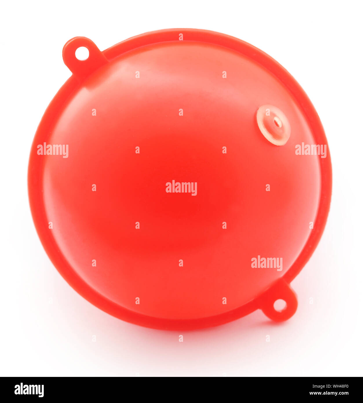 Bubble float for casting in angling fishing over white background Stock