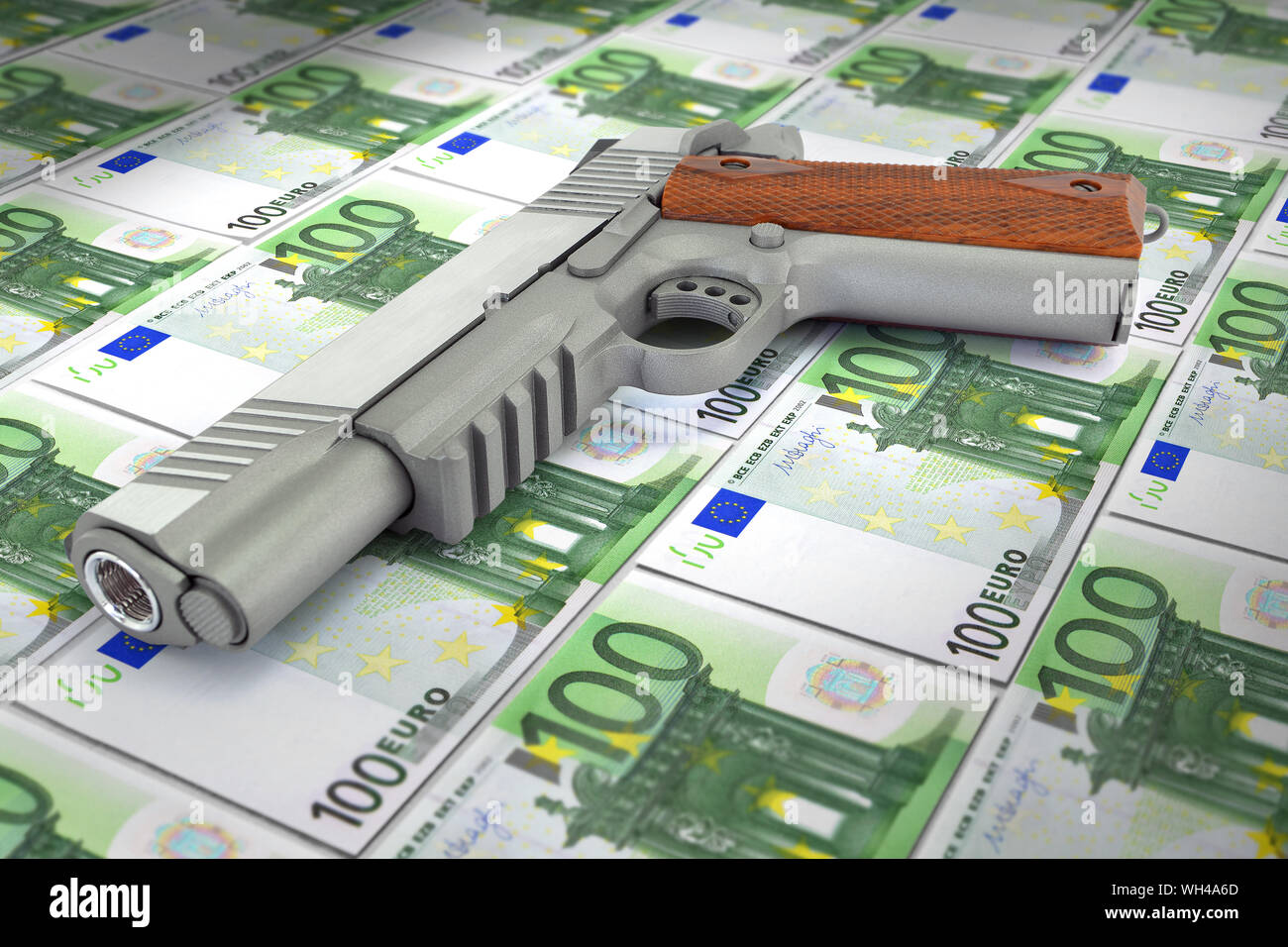 Billet de banque en planche web design graphique graphiste site internet monnaie business finances Stock Photo