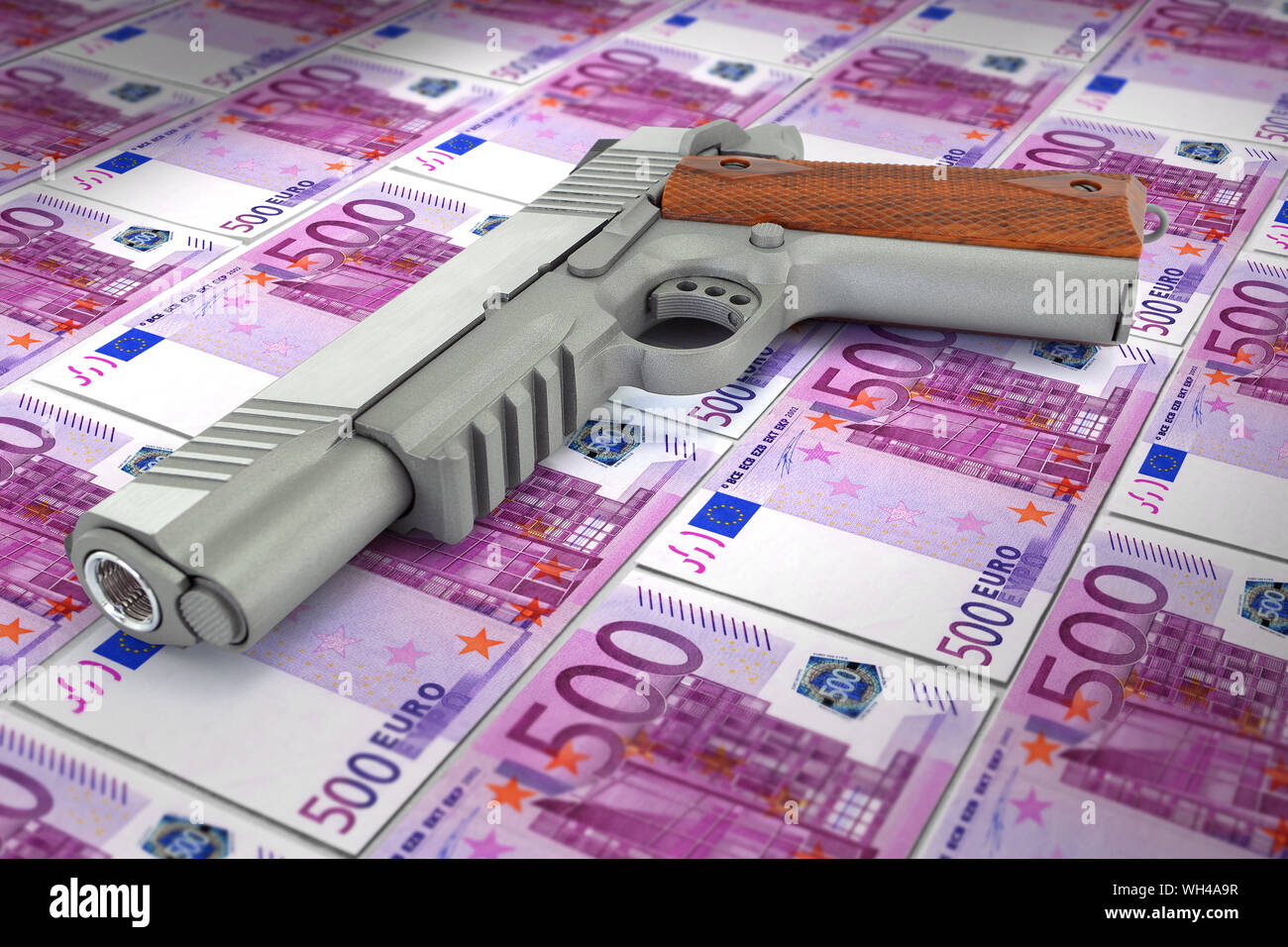 Billet de banque en planche web design graphique graphiste site internet monnaie business finances Stock Photo