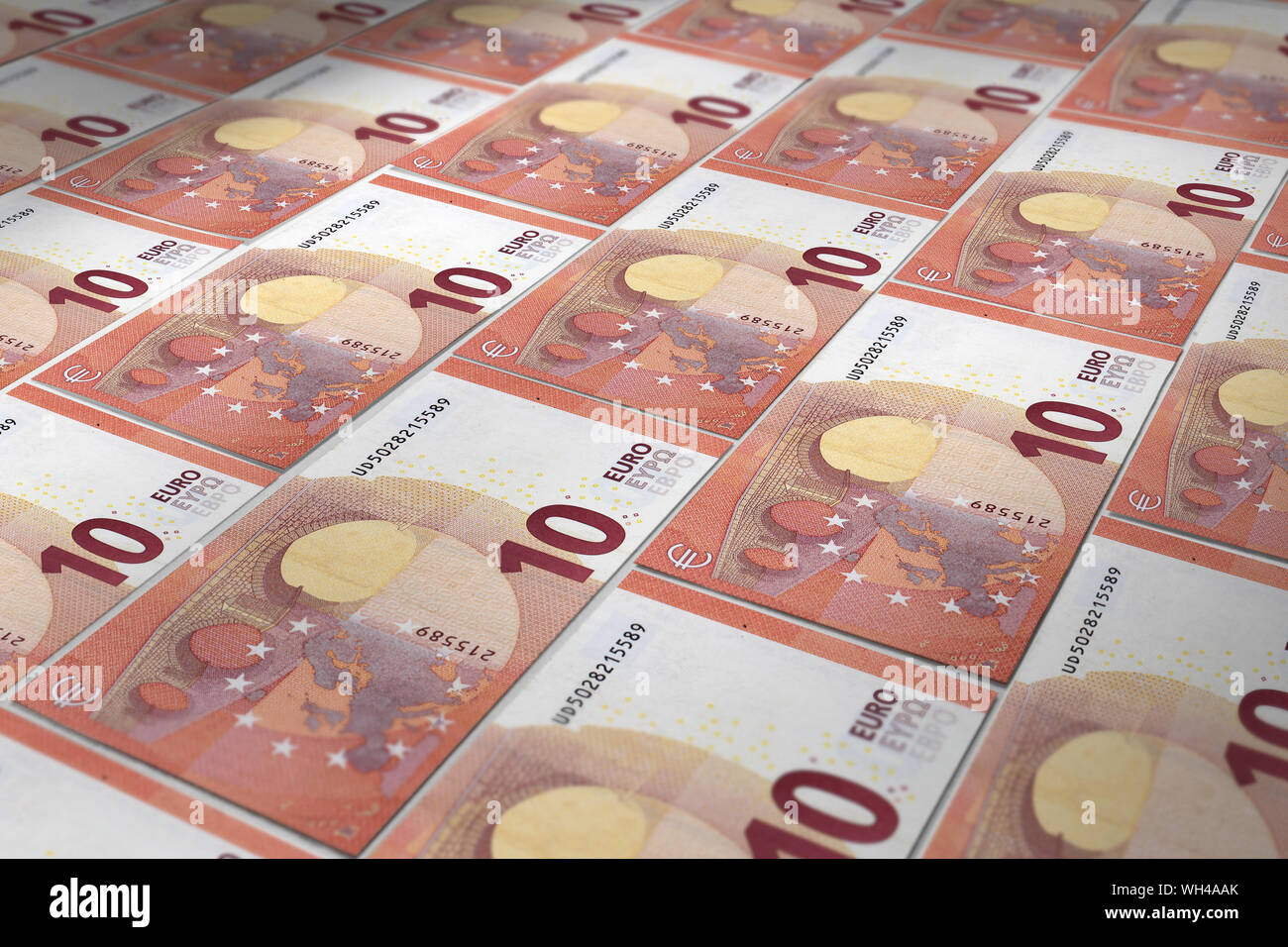 Billet de banque en planche web design graphique graphiste site internet monnaie business finances Stock Photo