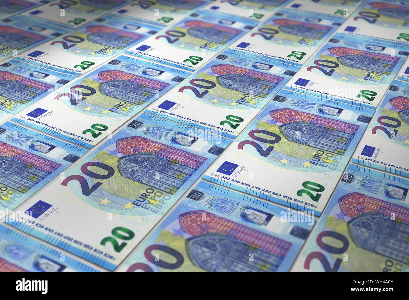 Billet de banque en planche web design graphique graphiste site internet monnaie business finances Stock Photo