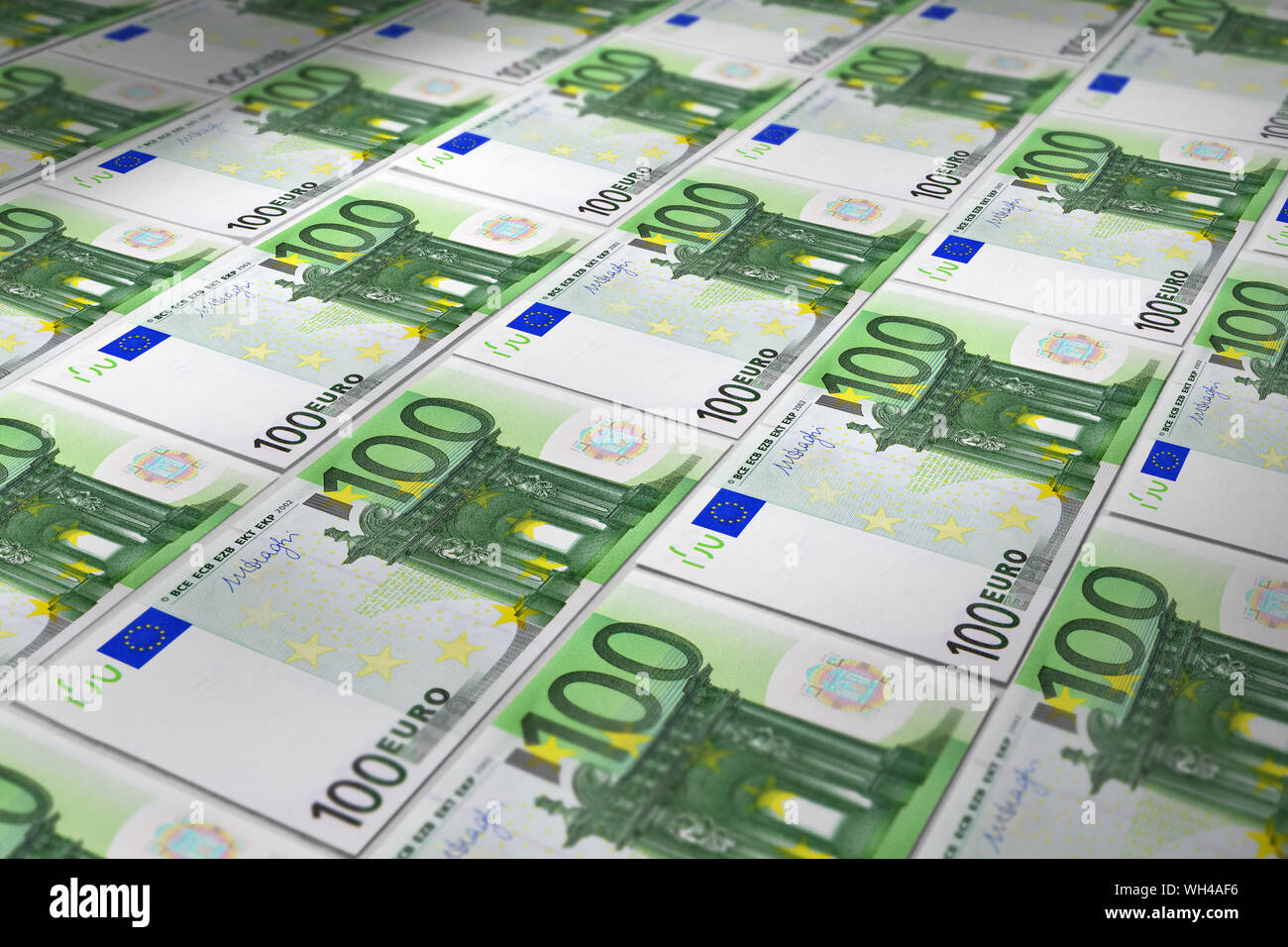 Billet de banque en planche web design graphique graphiste site internet monnaie business finances Stock Photo