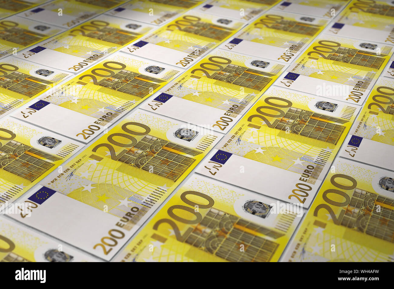 Billet de banque en planche web design graphique graphiste site internet monnaie business finances Stock Photo