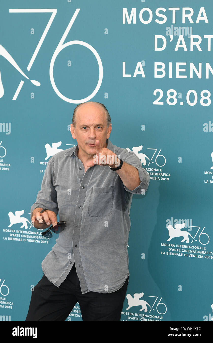 VENICE, Italy. 01st Sep, 2019. Tomas Arana attends a photocall for the World Premiere of The New Pope during the 76th Venice Film Festival at Palazzo del Cinema on September 01, 2019 in Venice, Italy. Credit: Roberto Ricciuti/Awakening/Alamy Live News Stock Photo