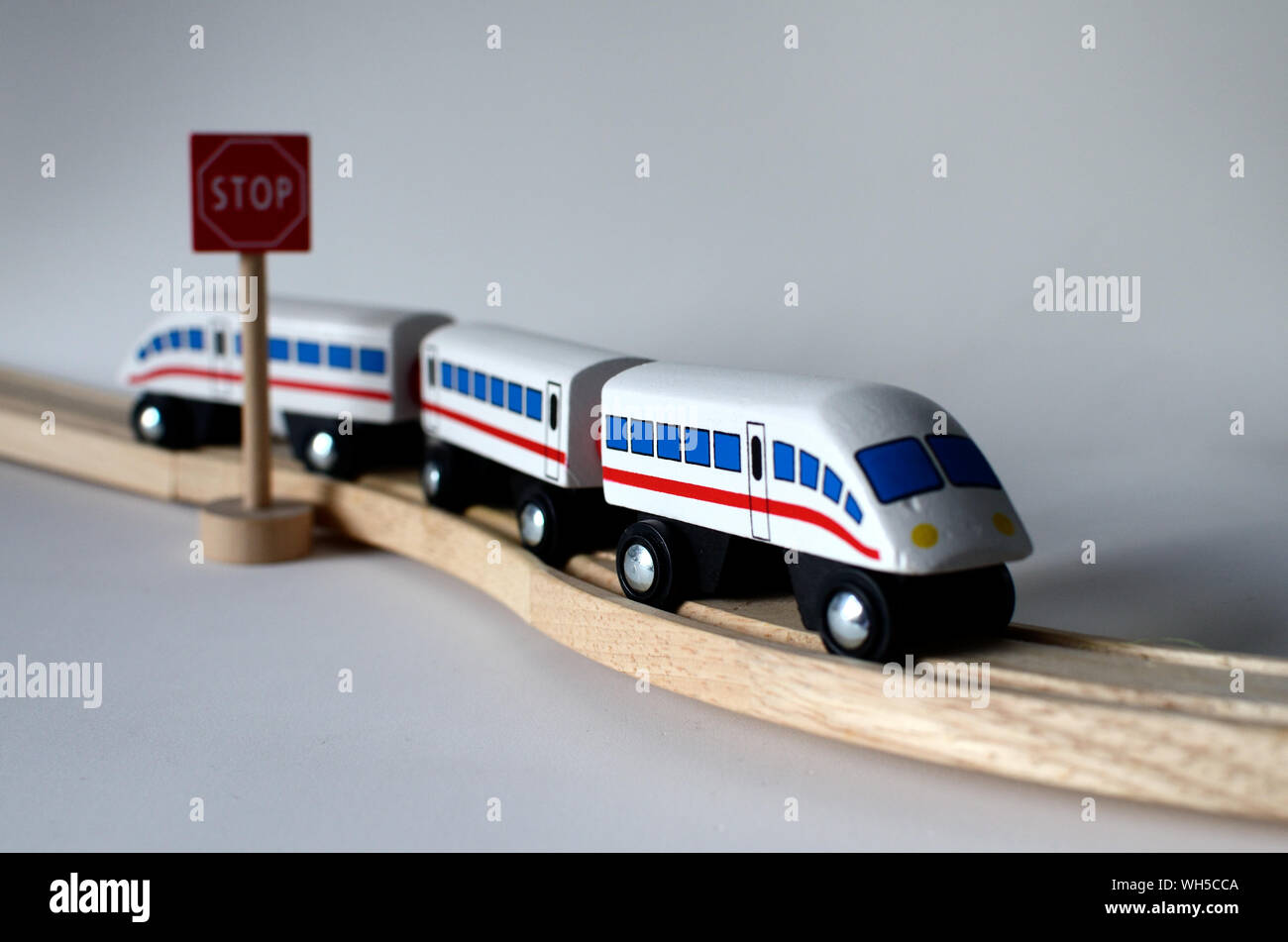 white toy train