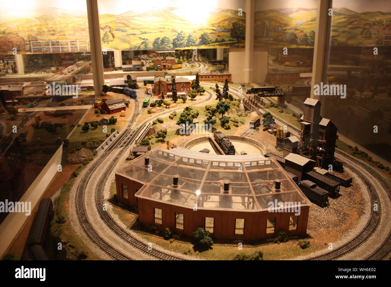 National Toy Train Museum US Stock Photo Alamy