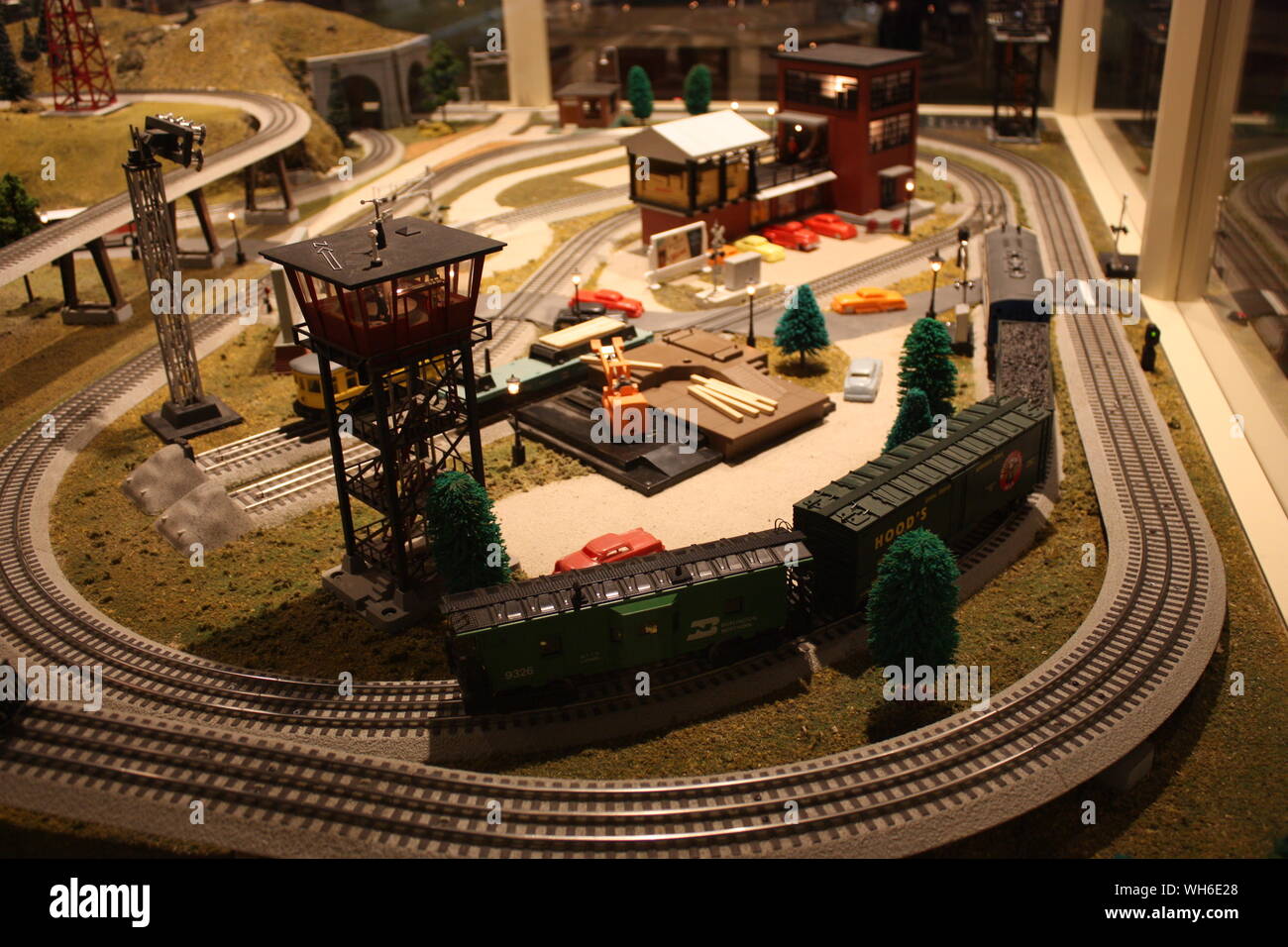 National Toy Train Museum US Stock Photo Alamy