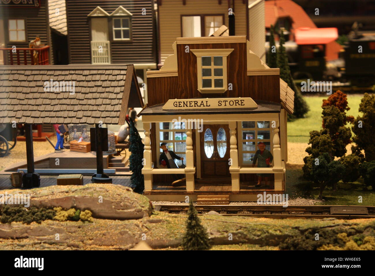 National Toy Train Museum US Stock Photo Alamy