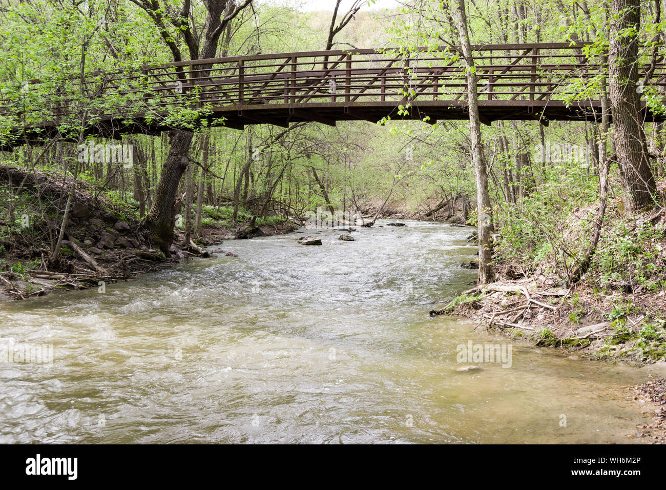 Seven Mile Creek County Park, Minnesota Stock Photo Alamy