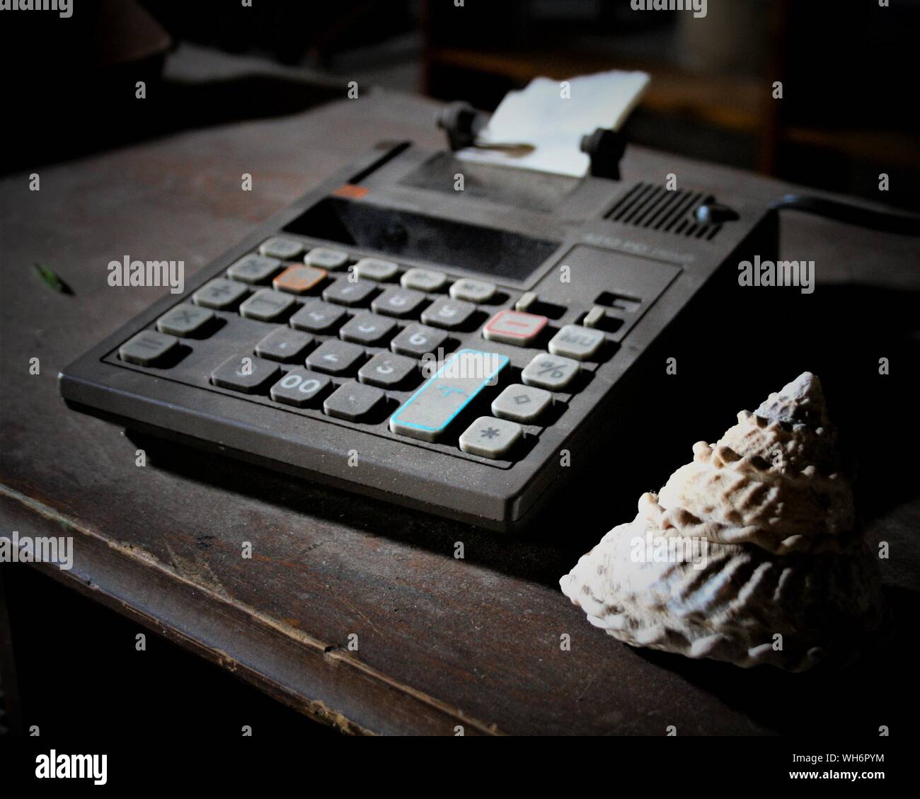 Old Fashioned Calculator High Resolution Stock Photography and Images ...