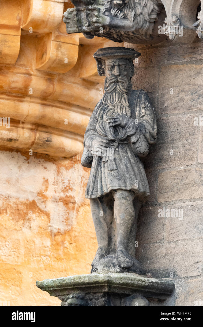 King James V of Scots statue at Stirling Castle, Stirling, Scotland, UK Stock Photo
