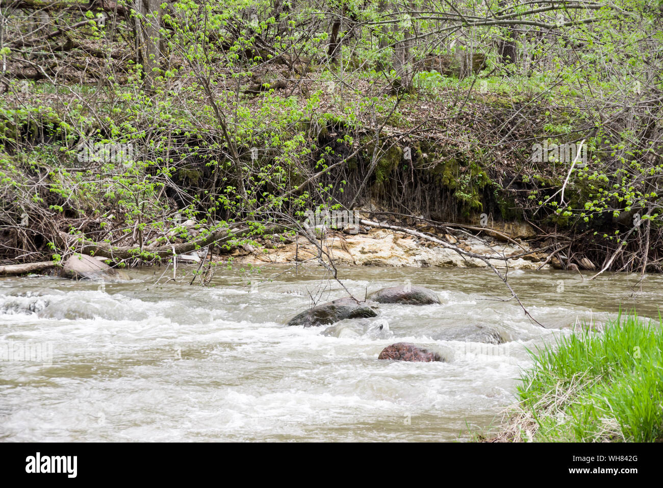 Seven Mile Creek County Park, Minnesota Stock Photo Alamy