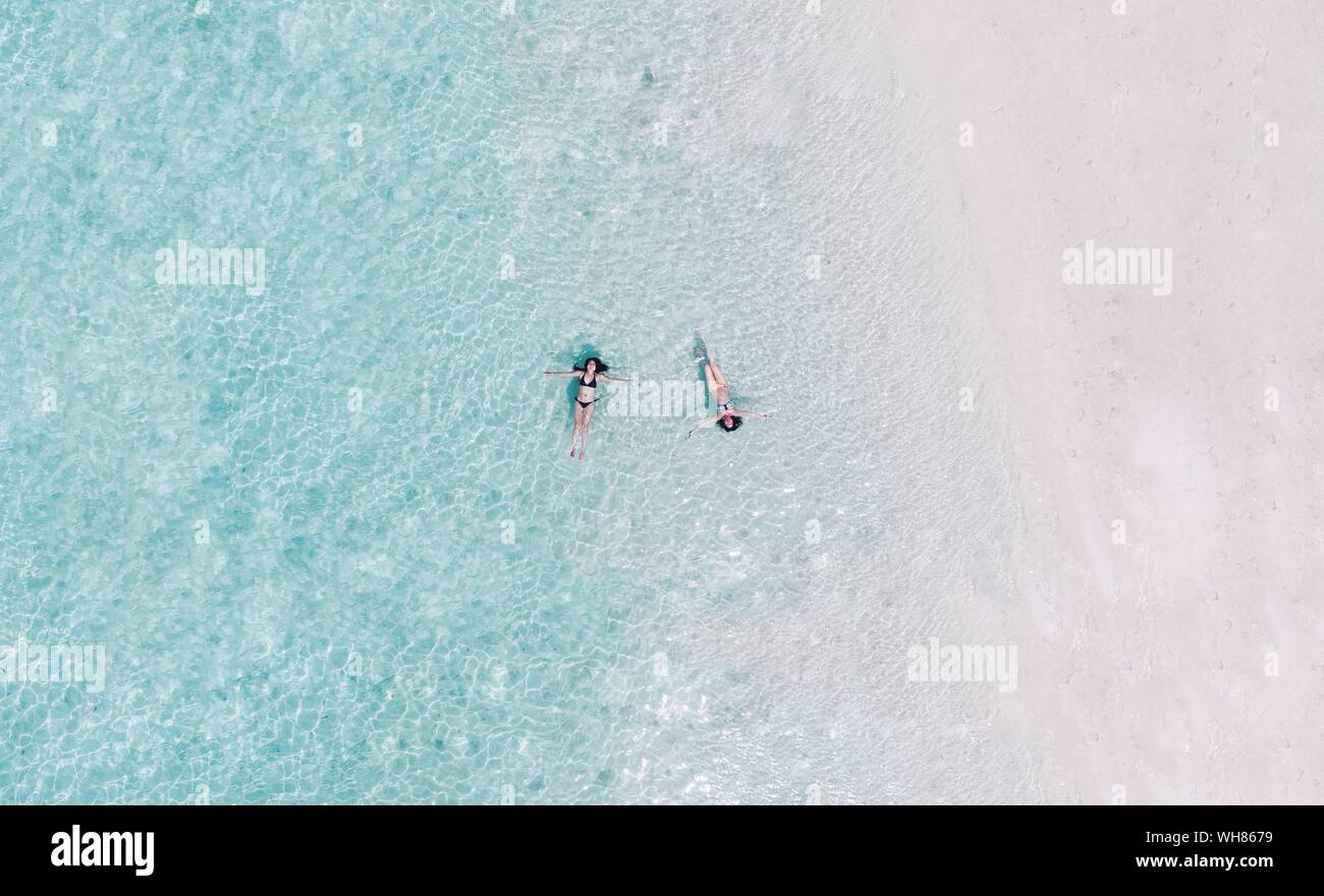Aerial view sea swimming hi-res stock photography and images - Alamy