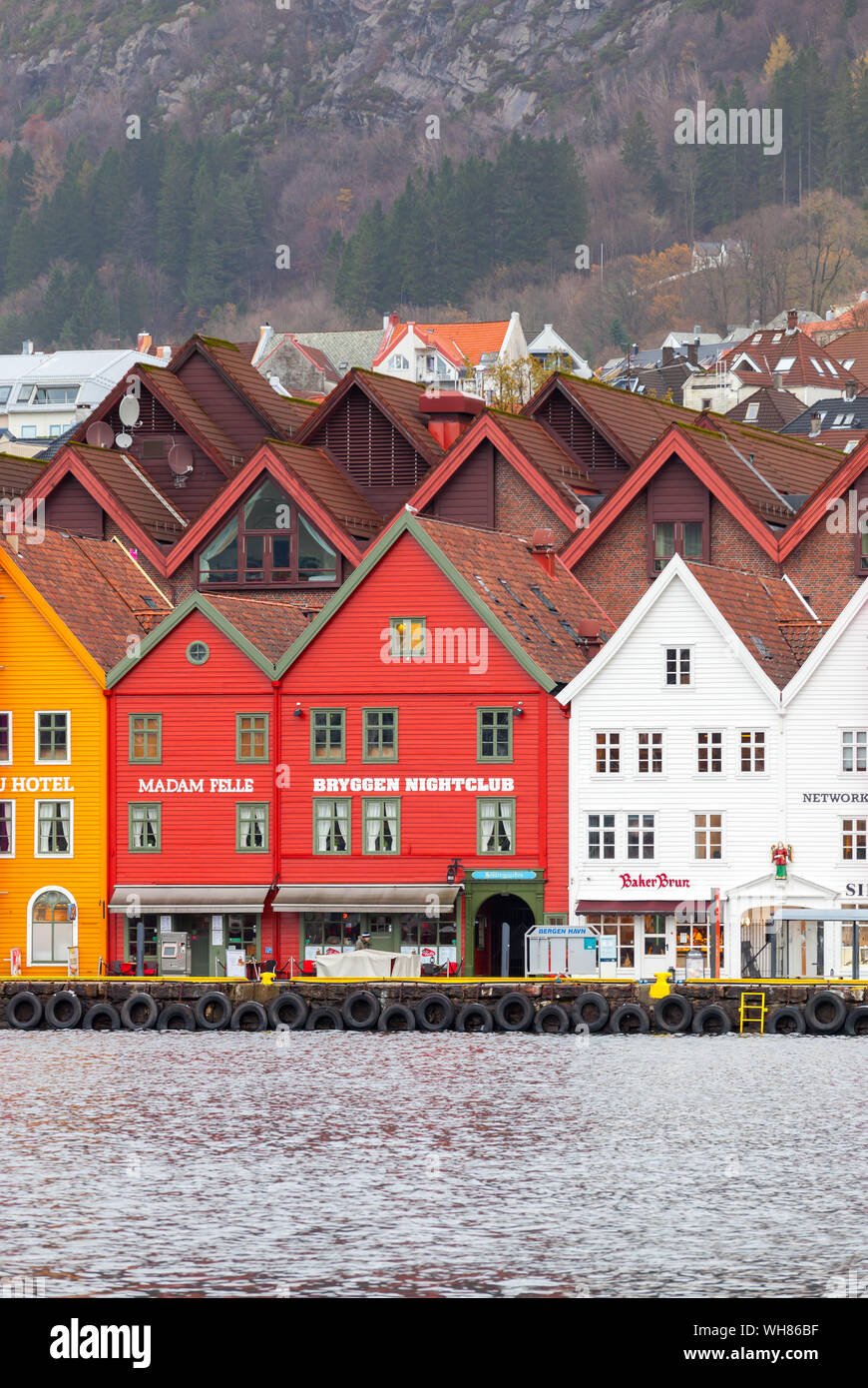 Bergen Bryggen Wooden Houses Hi Res Stock Photography And Images Alamy