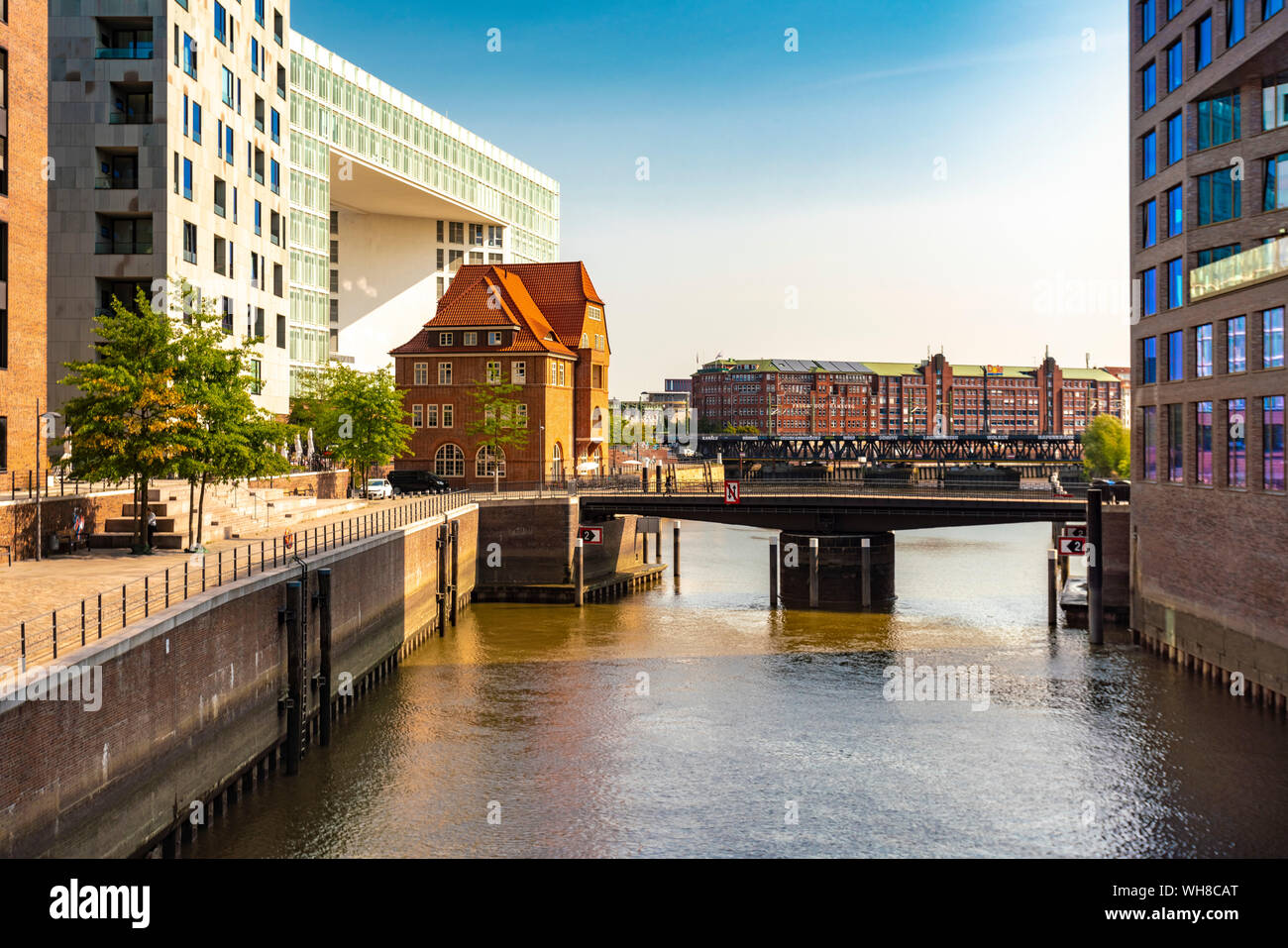 Hafencity, Hamburg, Germany Stock Photo