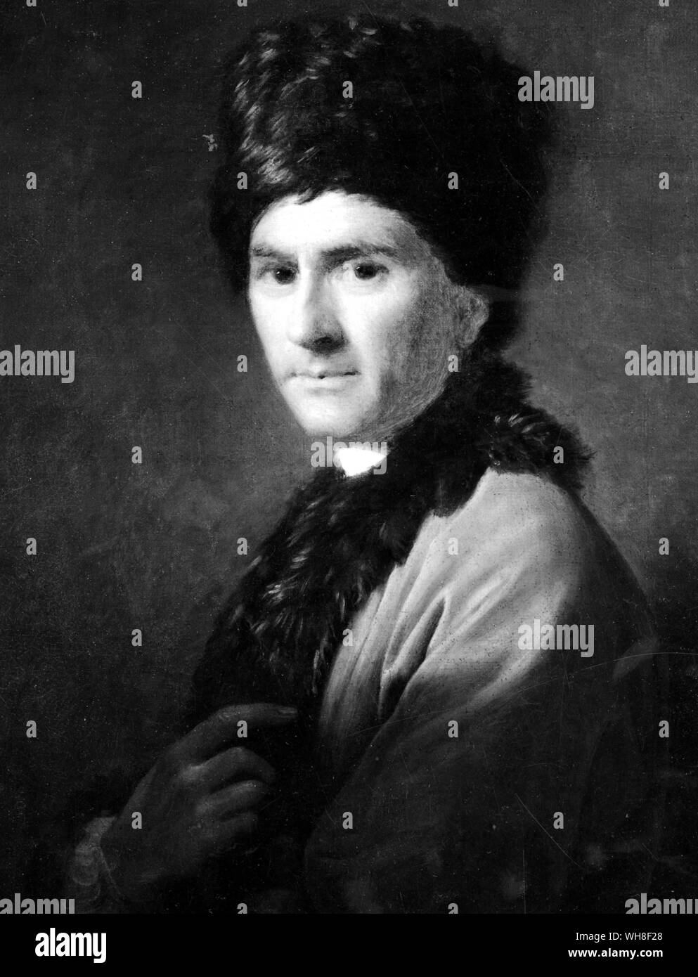 Jean Jacques Rousseau (1712-1778), French Social Philosopher and Writer by Allan Ramsay. Stock Photo