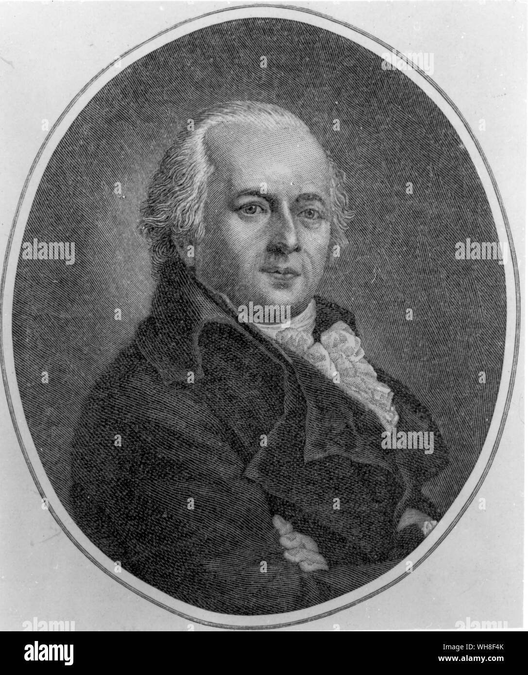 Johann Friedrich Reichardt (1752-1814) was a German composer, conductor and writer about music. In 1776 he became Kapellmeister in Berlin at the court of Frederick the Great, a post he held until 1794.. . Stock Photo
