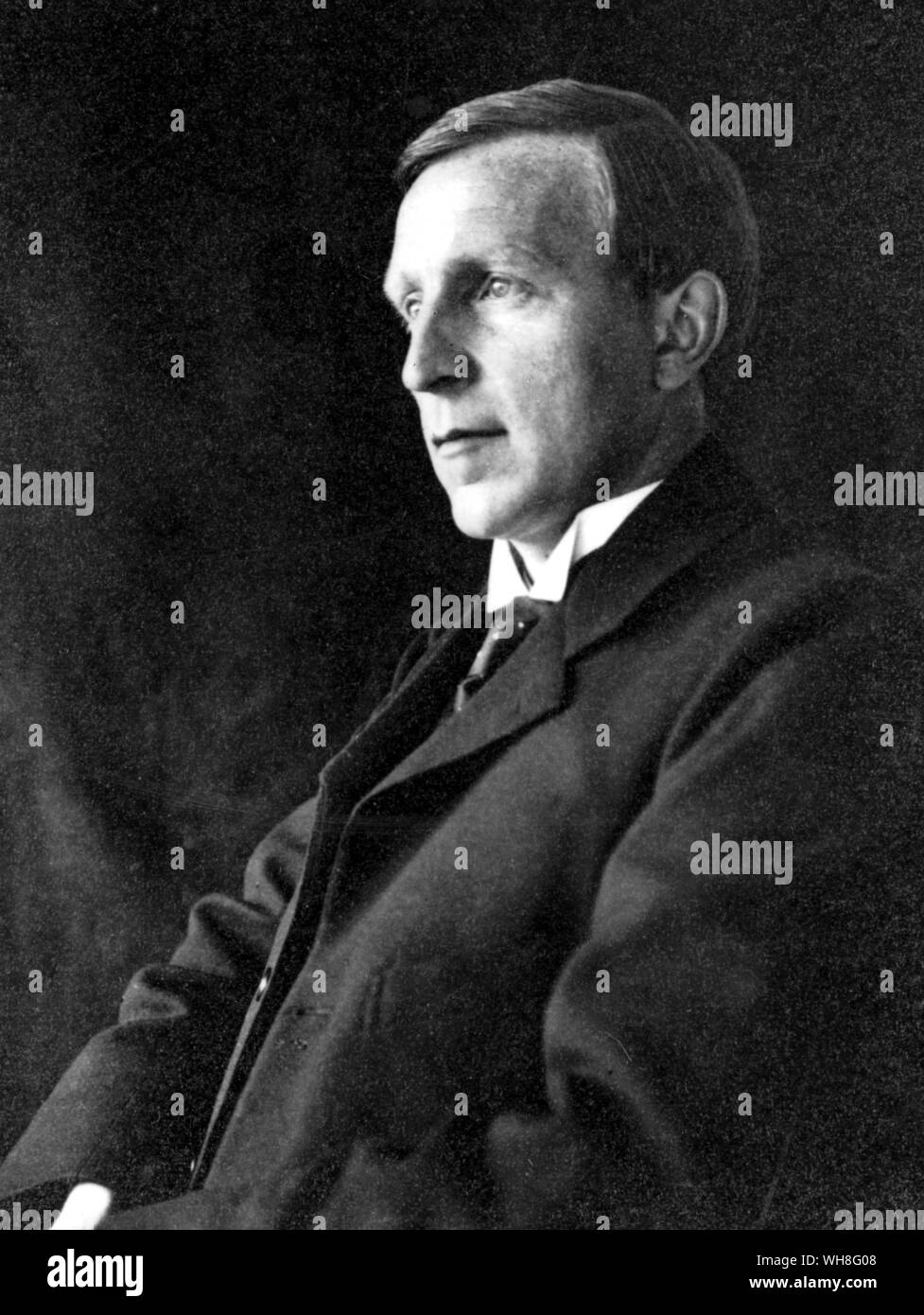 Father of W H Auden, Dr George Augusus Auden 1907.. W H Auden, The Life of a Poet, by Charles Osborne.. . Stock Photo