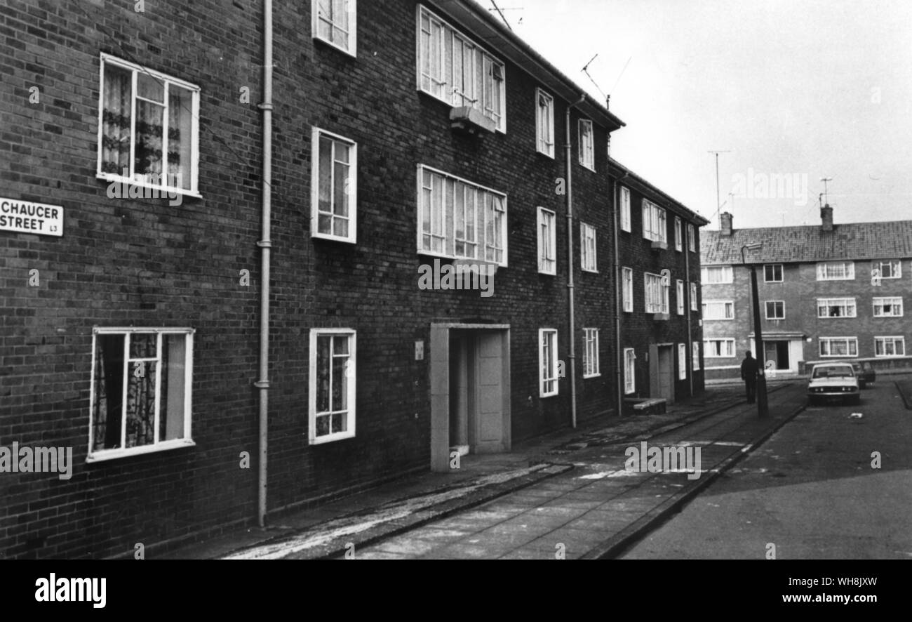Chaucer Street Liverpool Stock Photo Alamy