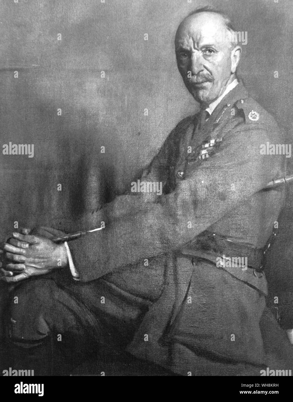 Major General Henry Wilson 1922 Stock Photo