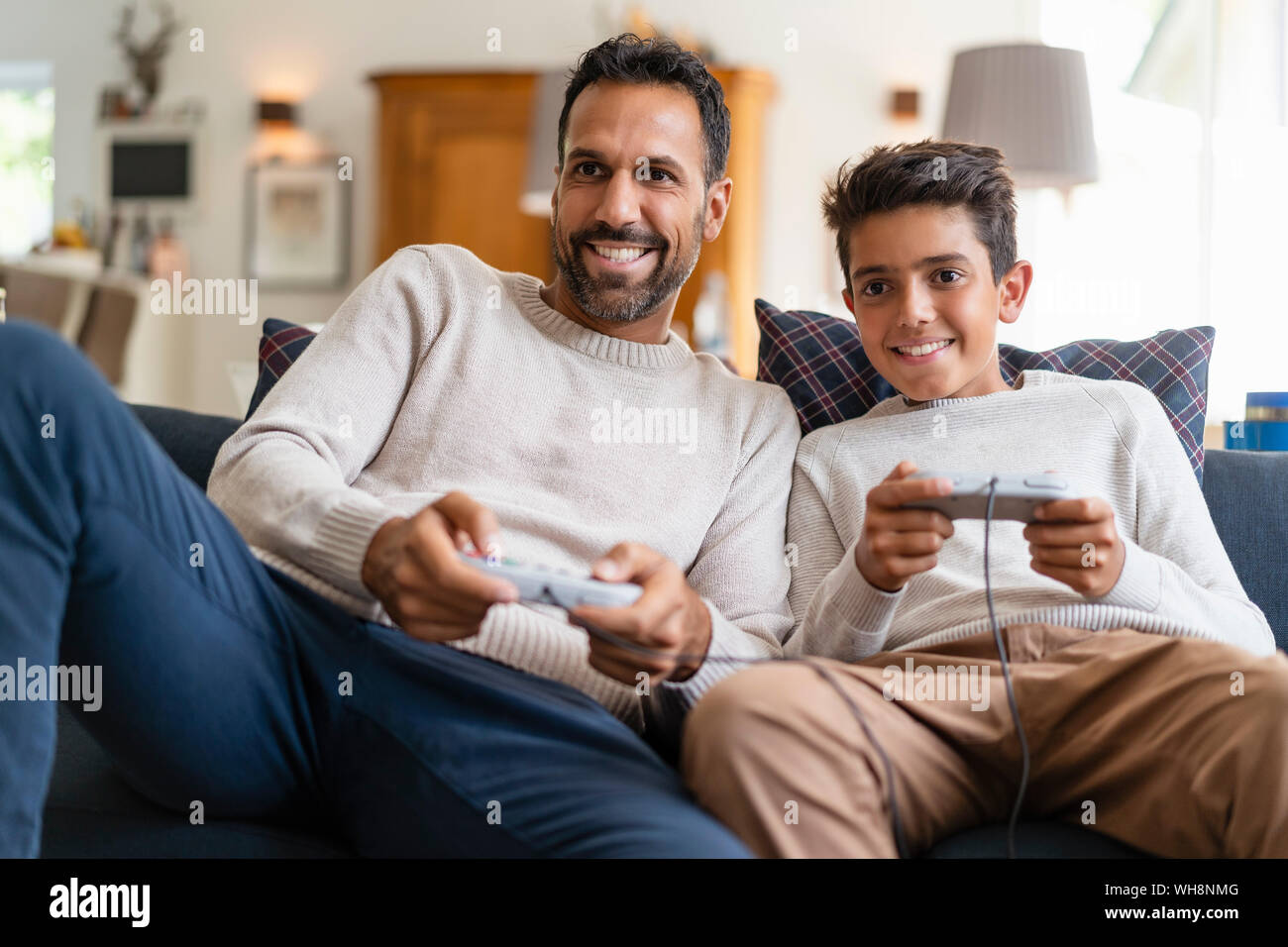 father and son video game