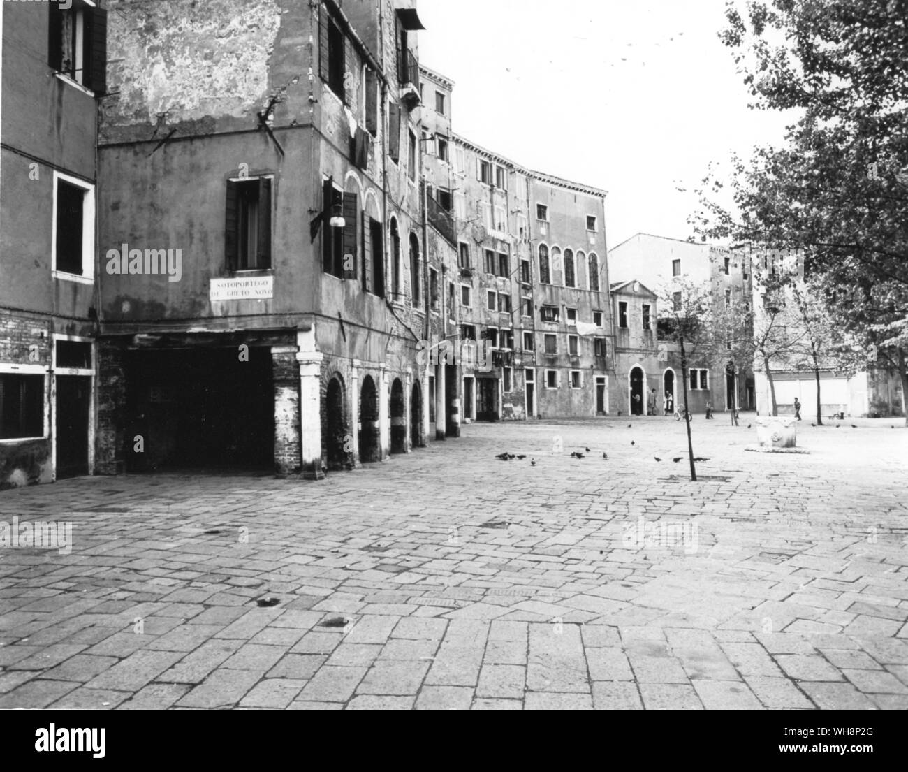 The Ghetto Venice Italy Stock Photo