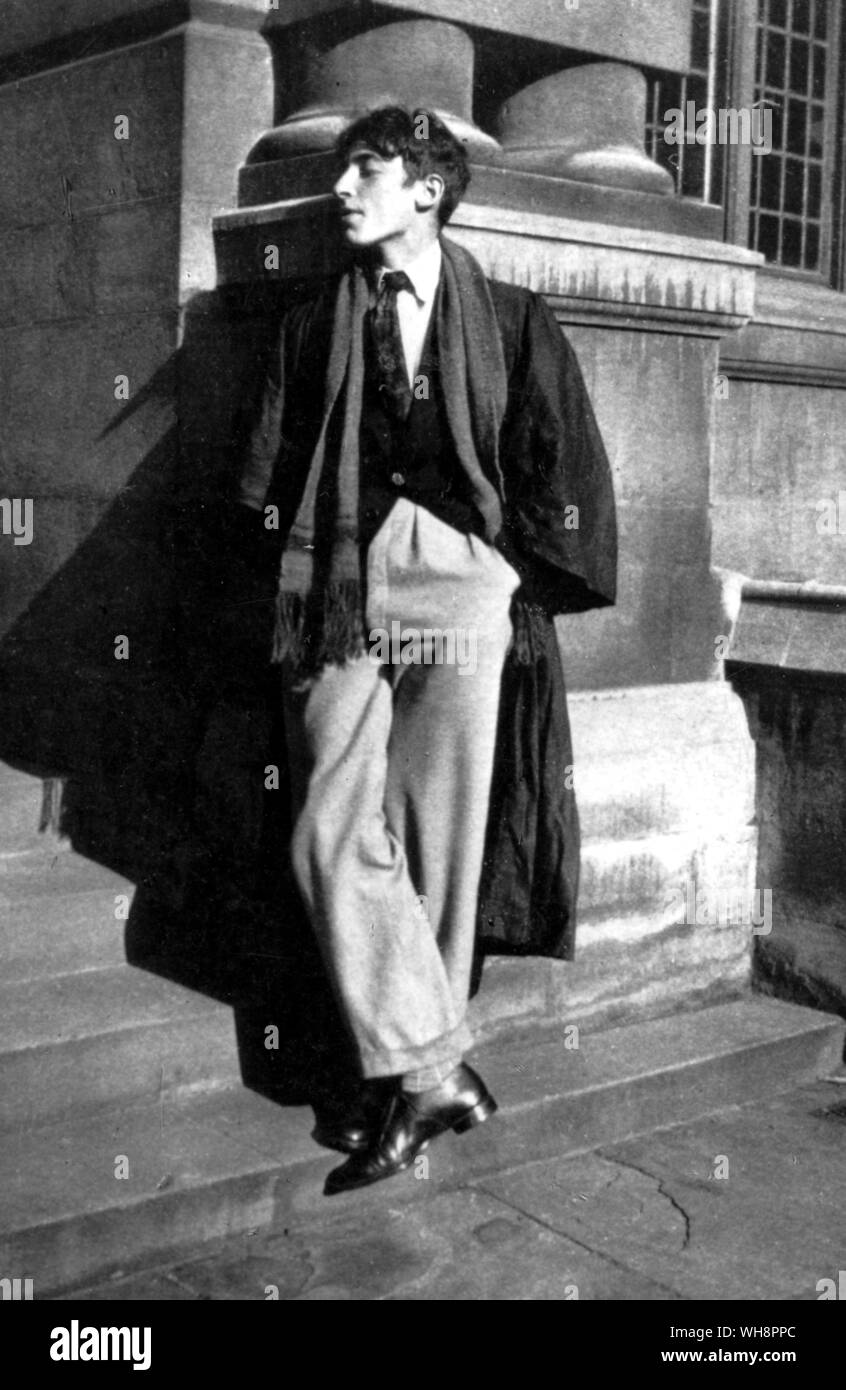 Louis Macneice while at Oxford Stock Photo Alamy