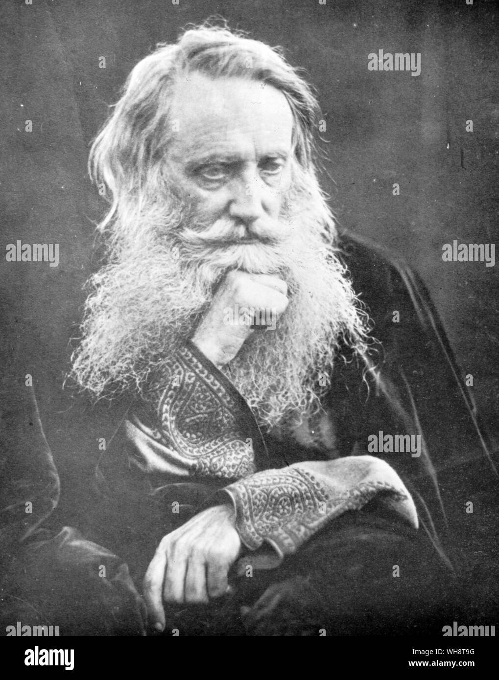 Sir Henry Taylor  in his mid sixties was in nineteenth century intellectual England, one of the venerated figures Stock Photo
