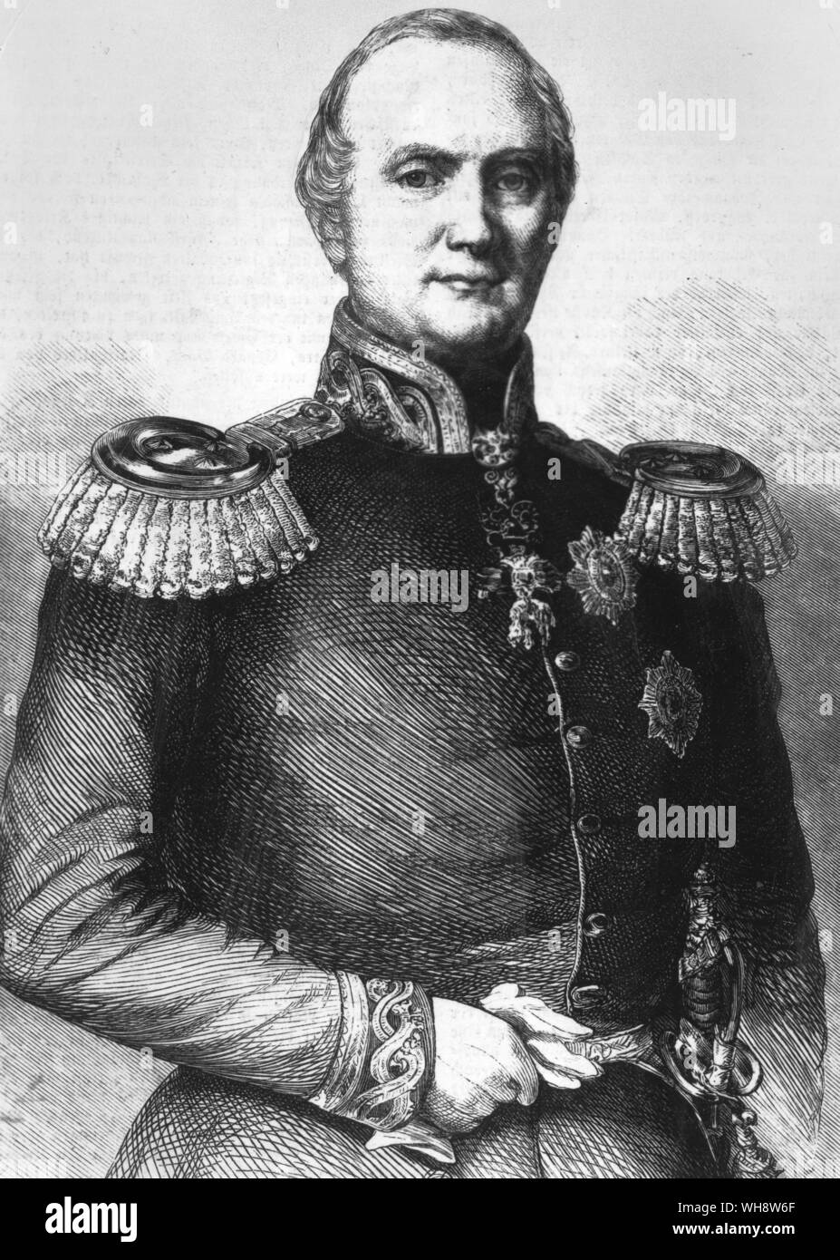 August Friedrich 1797-1854 Stock Photo