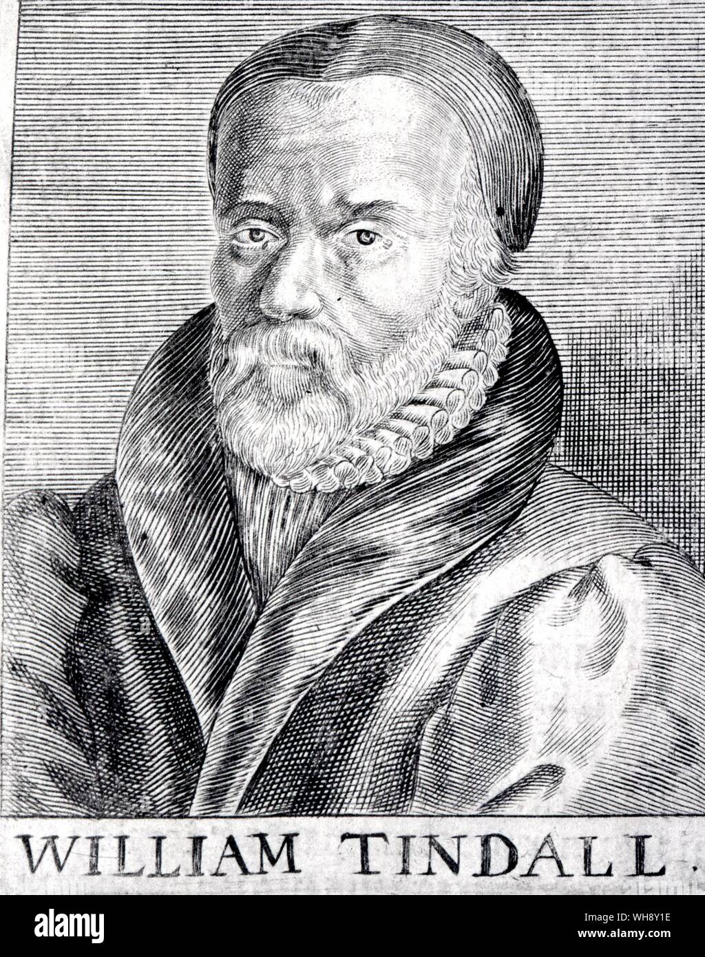 William Tyndale 1494-1536 English translator of the Bible Stock Photo