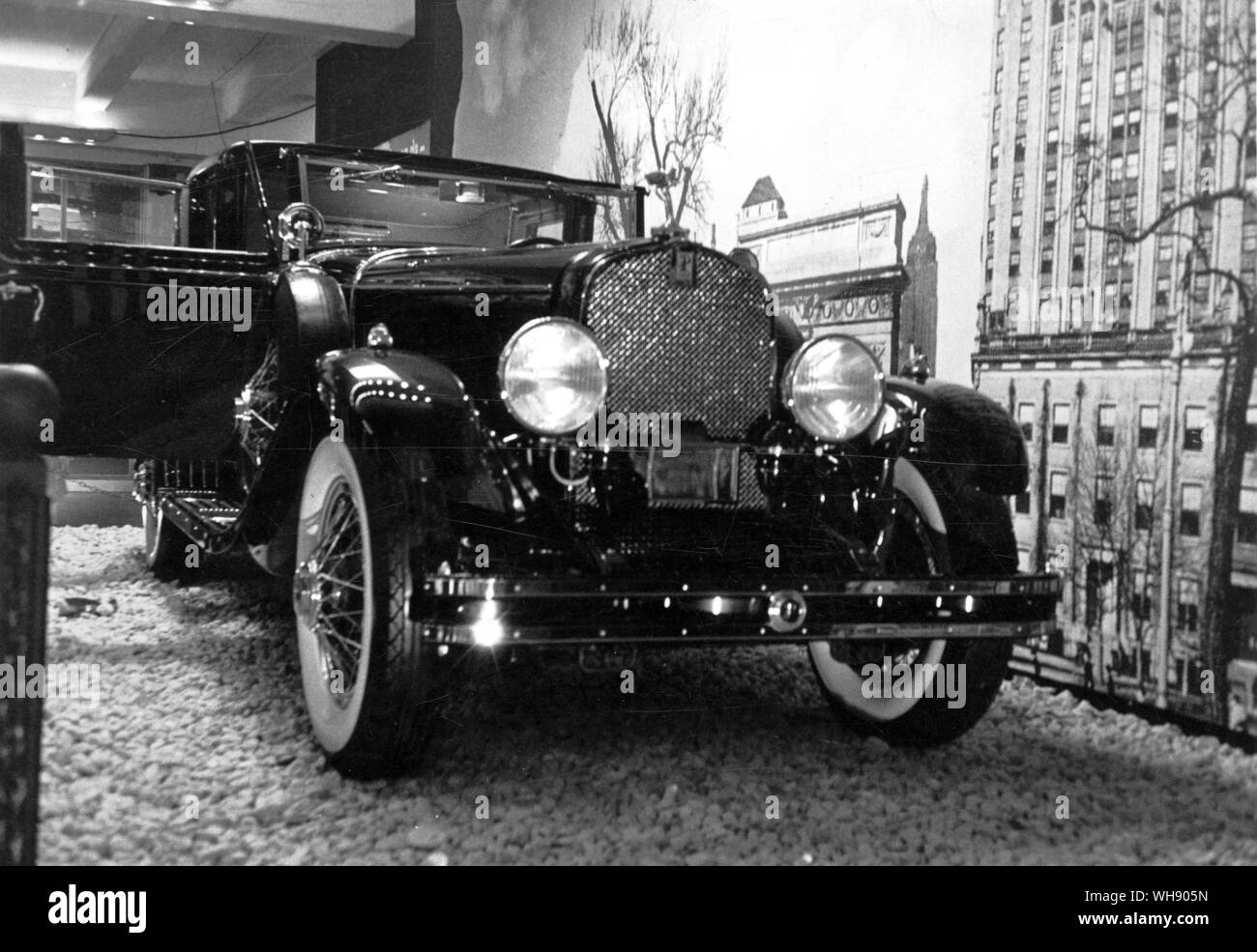 This elegant DuPont Model G Royal Town Car carries formal coachwork by Merrimac and is capable of over 80mph.. Stock Photo