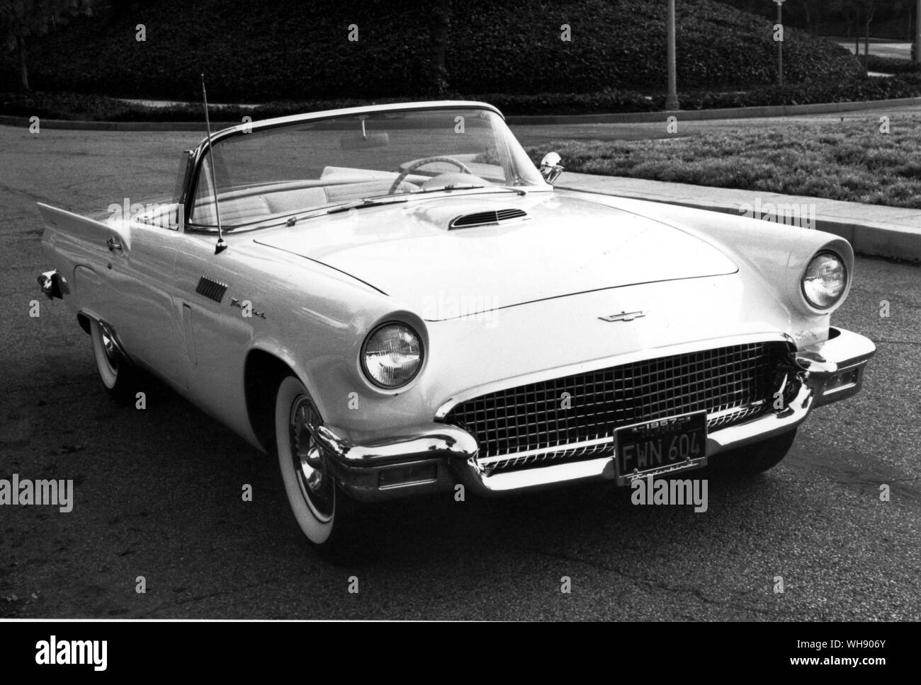 The 1957 Ford Thunderbird. Stock Photo