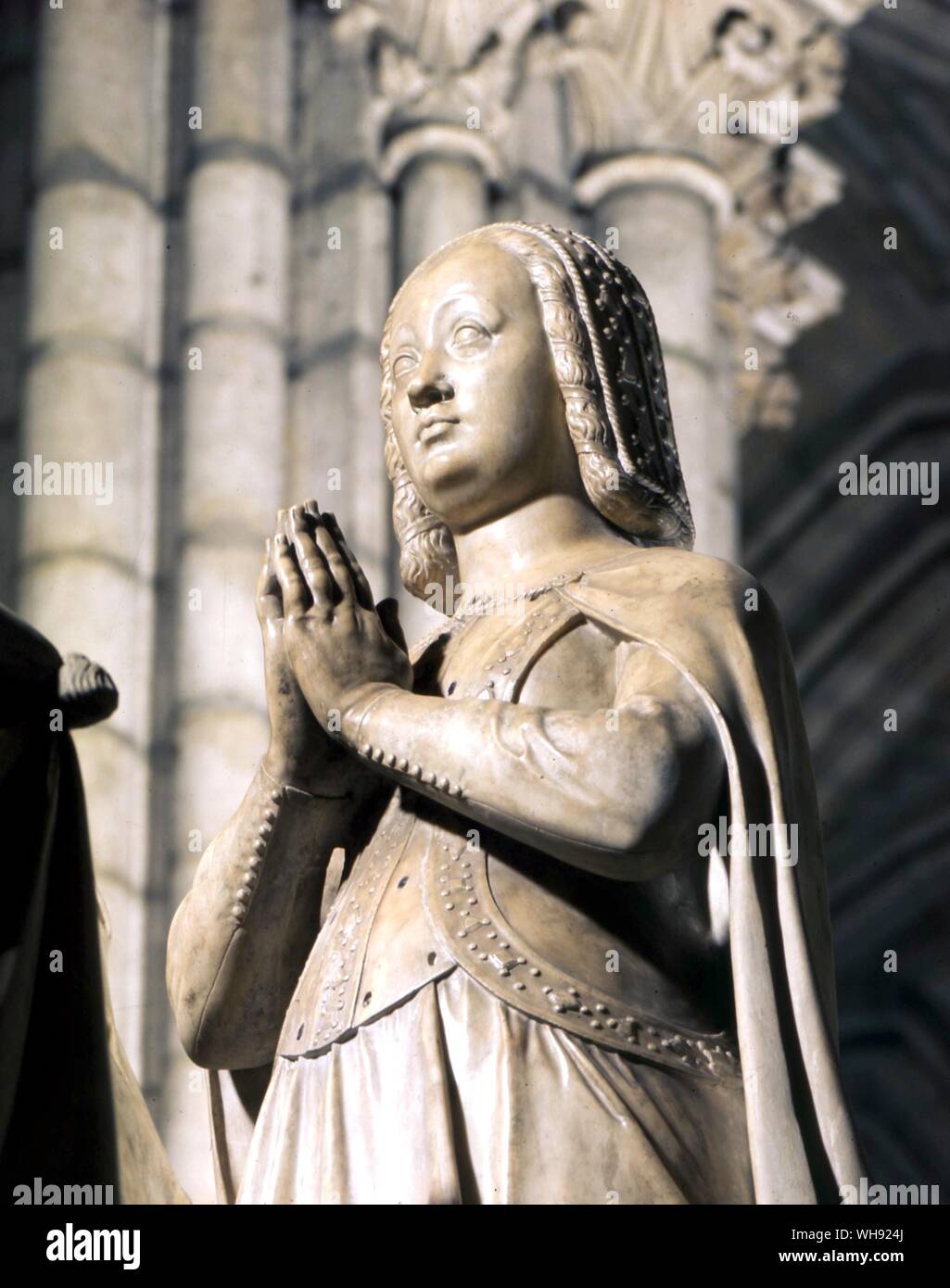Tomb of Anne of Brittany France Queen of both Charles VIII and louis XII Stock Photo