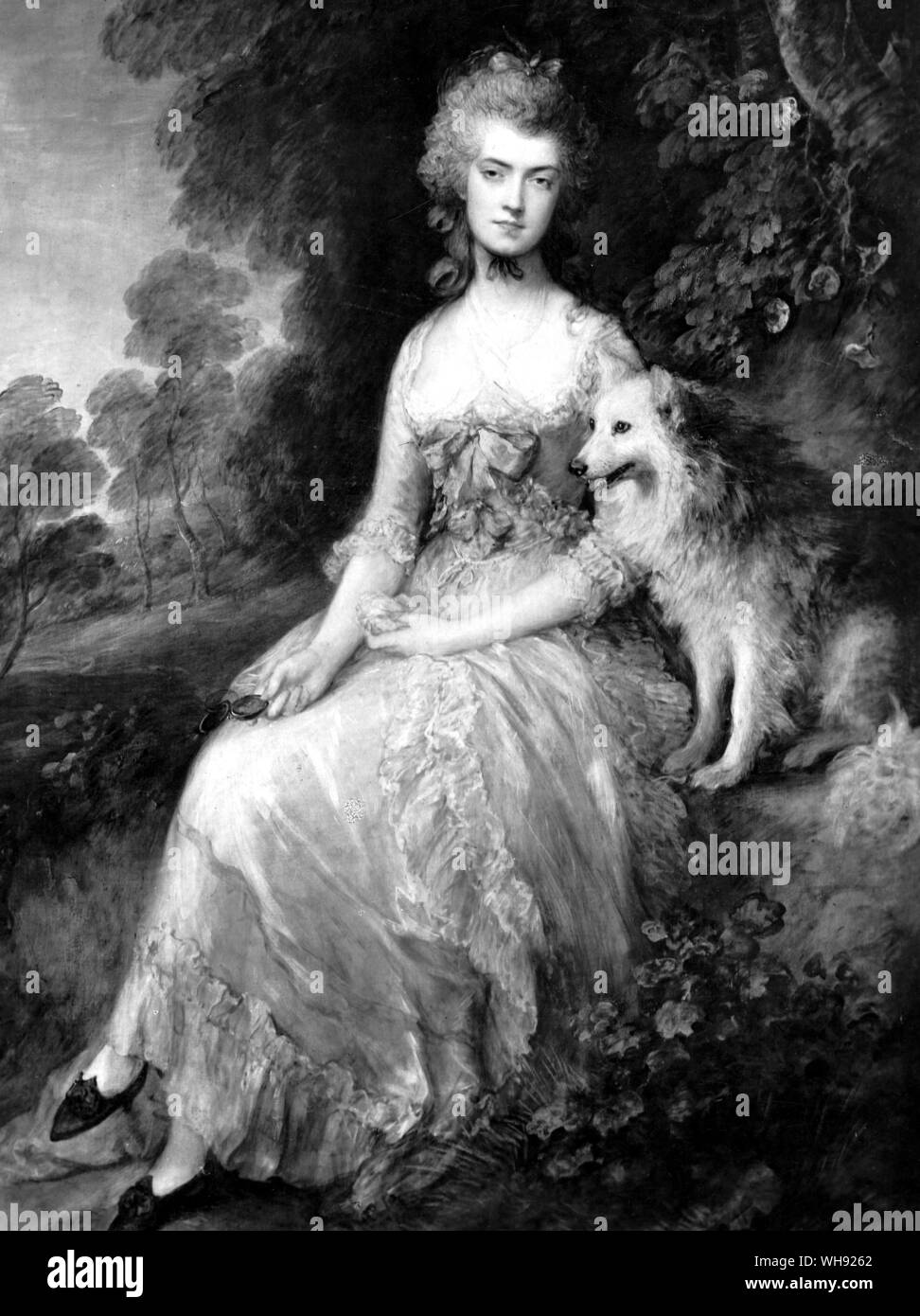 Mrs Robinson, English actress, novelist and poet (1758-1800), Perdita, 1781. By Thomas Gainsborough (1727-88). English society painter of portraits and landscapes. Stock Photo
